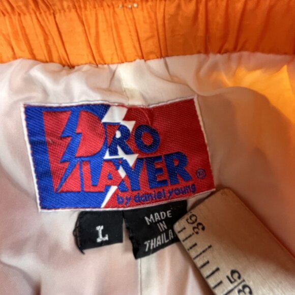 Vintage Pro Player Pants Mens Large Nylon Waterproof Windbreaker 90s Tennessee - Picture 3 of 16